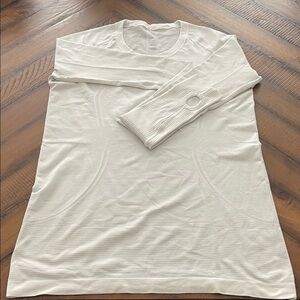 White Long Sleeve Top